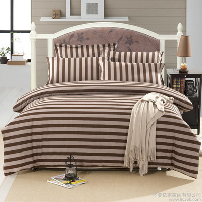 供應華夏億家家紡無印良品風格床上用品四件套，打造簡約舒適的居家睡眠體驗